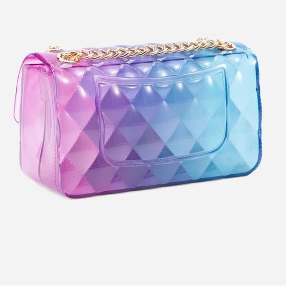 Jilly & Ally Quilted Umbra Jelly Crossbody - Picture 3 of 5